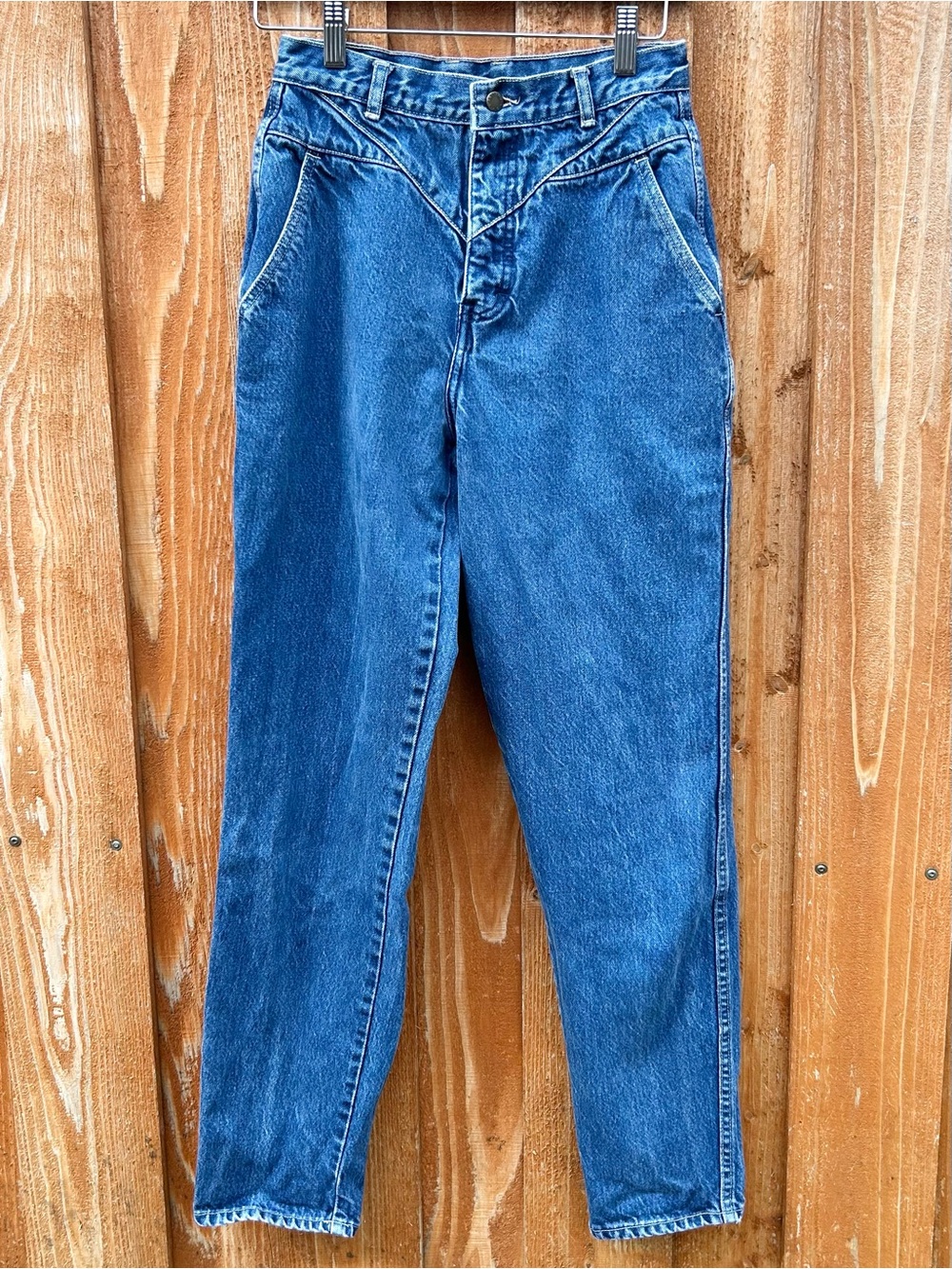 Brittania Classics Vintage 80s Tapered Barrel Leg Mom Jeans RARE Size S Jr 9
